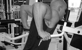 wide grip chest dips