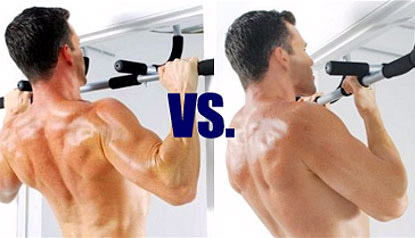 Overhand Pull Ups Vs. Underhand Chin Ups For The Lats