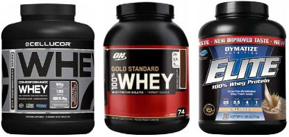 3 best whey protein products