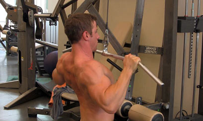 lat pulldown form