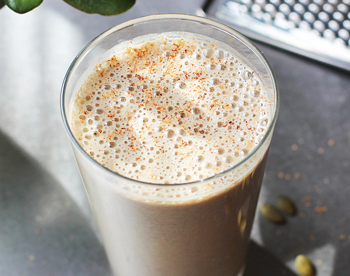 banana bread protein smoothie