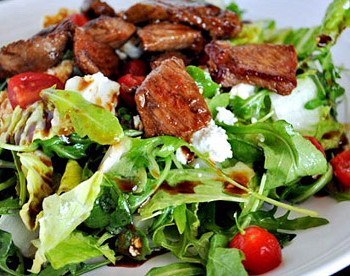 BLT steak salad