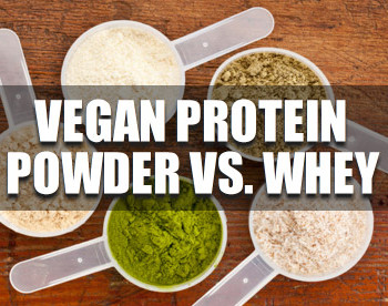 vegan protein powder vs. whey