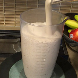 apple pie protein shake