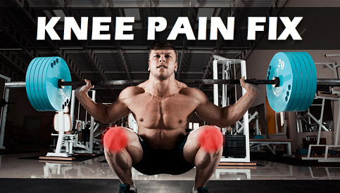 squats knee pain