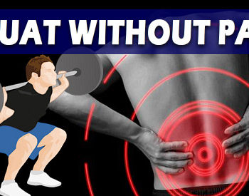 squats lower back pain