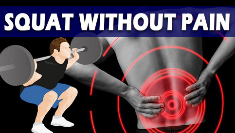 Eliminate Lower Back Pain From Squats