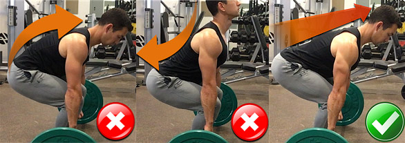 deadlift lower back