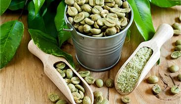 green coffee bean