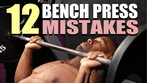 bench press mistakes