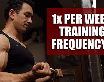 train each muscle once per week