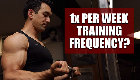 Training Each Muscle Once Per Week Effective Or Waste Of Time